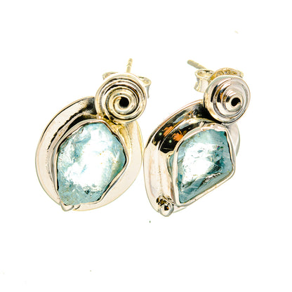 Aquamarine Earrings handcrafted by Ana Silver Co - EARR420380