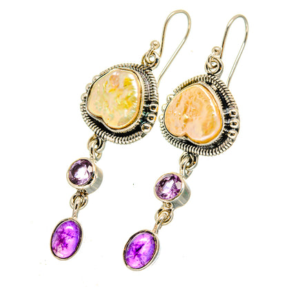 Mother Of Pearl Earrings handcrafted by Ana Silver Co - EARR420386