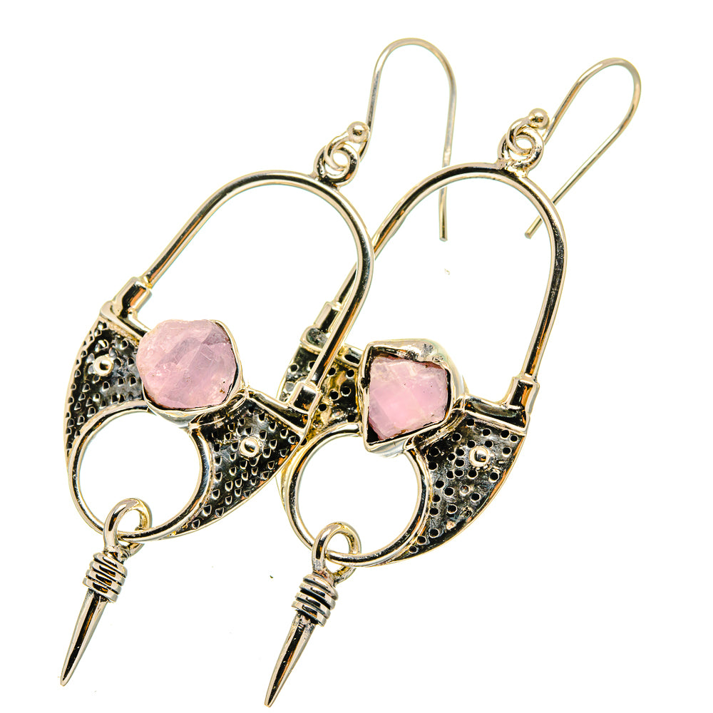 Kunzite Earrings handcrafted by Ana Silver Co - EARR420402
