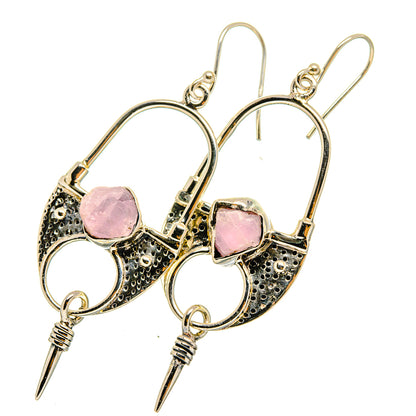 Kunzite Earrings handcrafted by Ana Silver Co - EARR420402