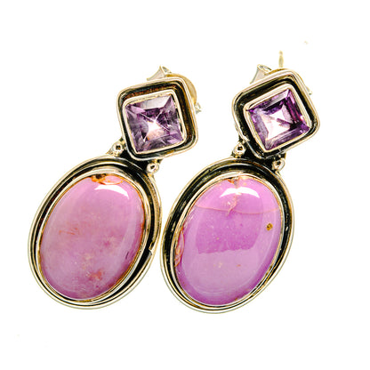 Phosphosiderite Earrings handcrafted by Ana Silver Co - EARR420417
