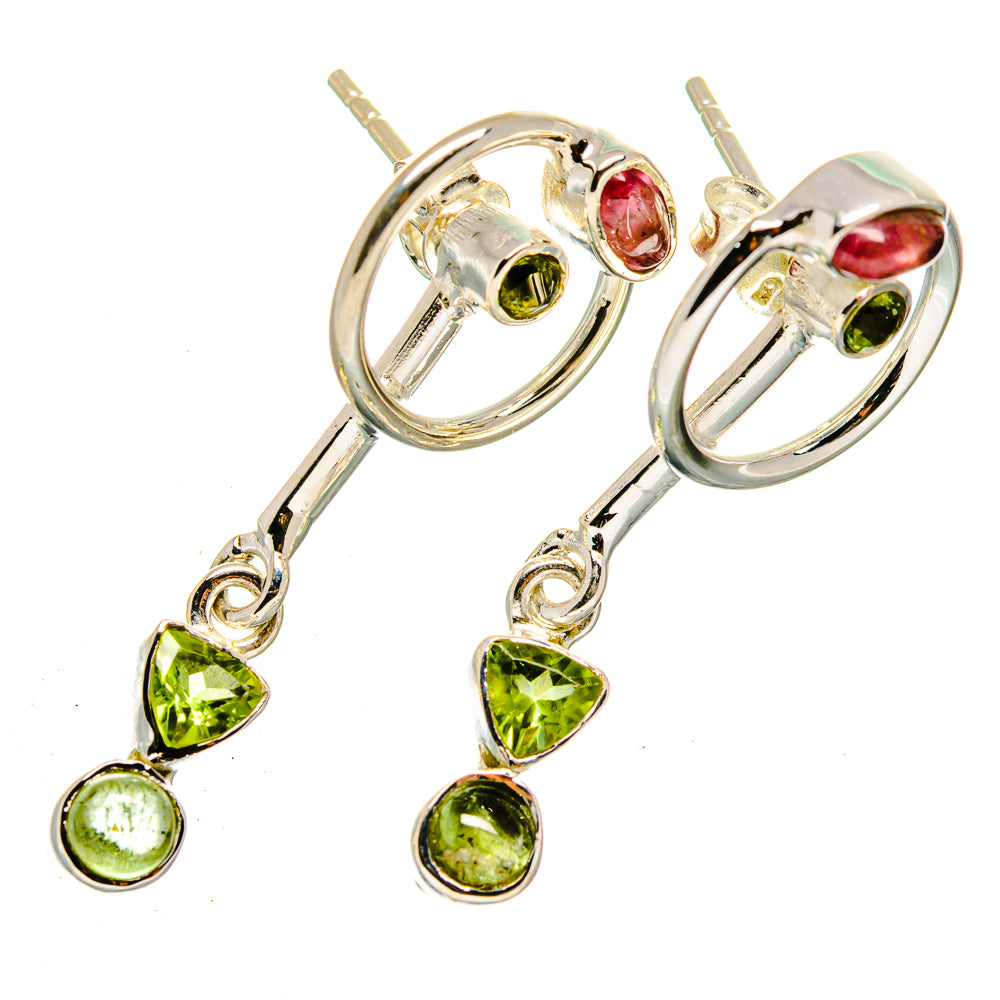 Peridot Earrings handcrafted by Ana Silver Co - EARR420427
