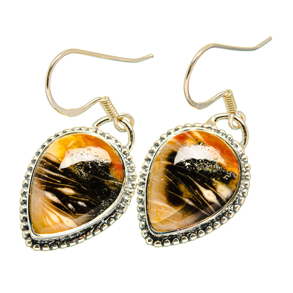 Mookaite Earrings handcrafted by Ana Silver Co - EARR420452