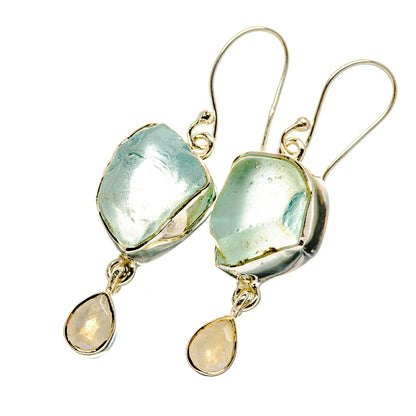 Aquamarine Earrings handcrafted by Ana Silver Co - EARR420482