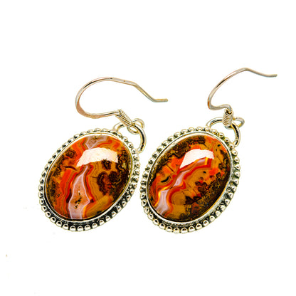 Moroccan Agate Earrings handcrafted by Ana Silver Co - EARR420494