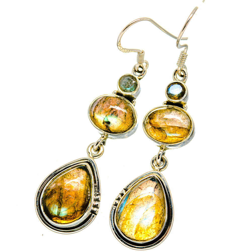 Aquamarine Earrings handcrafted by Ana Silver Co - EARR420499
