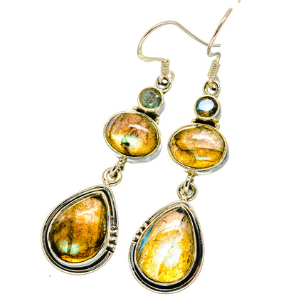 Aquamarine Earrings handcrafted by Ana Silver Co - EARR420499