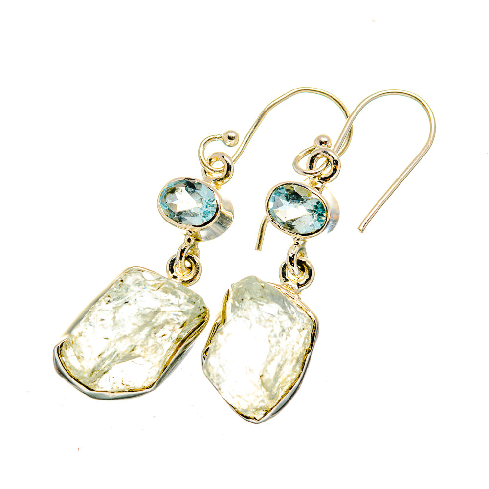Aquamarine Earrings handcrafted by Ana Silver Co - EARR420500