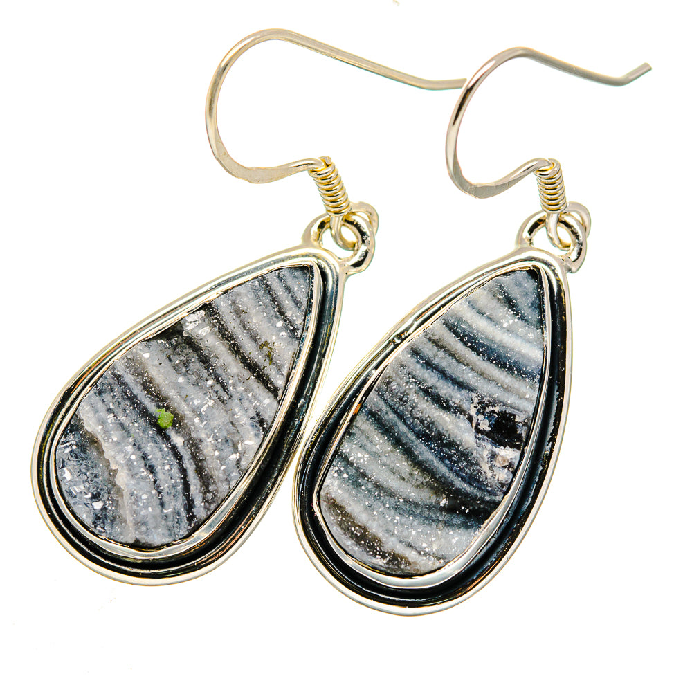 Desert Druzy Earrings handcrafted by Ana Silver Co - EARR420531