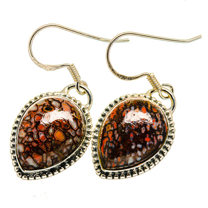Dinosaur Bone Earrings handcrafted by Ana Silver Co - EARR420540
