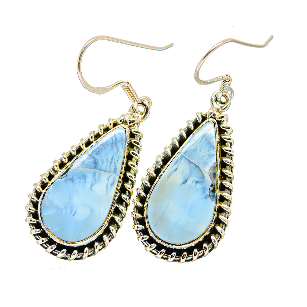 Owyhee Opal Earrings handcrafted by Ana Silver Co - EARR420543