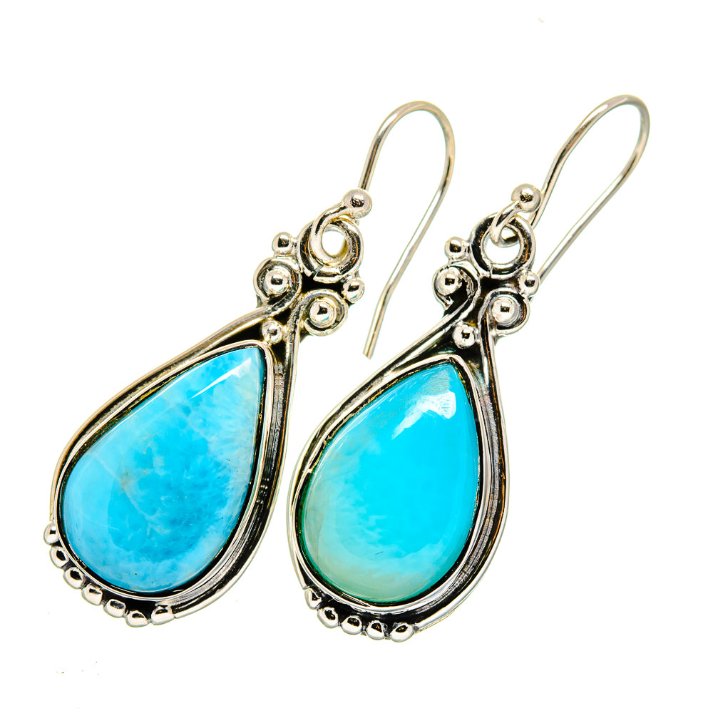 Larimar Earrings handcrafted by Ana Silver Co - EARR420547