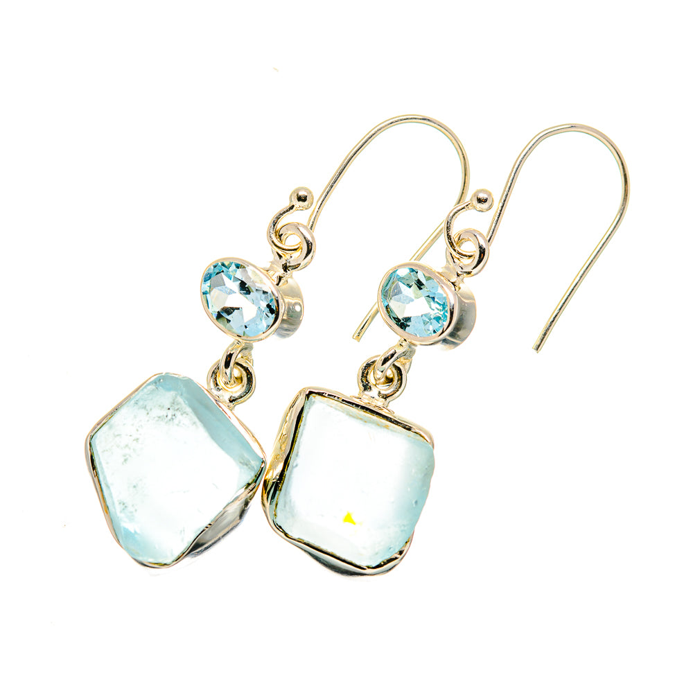 Aquamarine Earrings handcrafted by Ana Silver Co - EARR420561