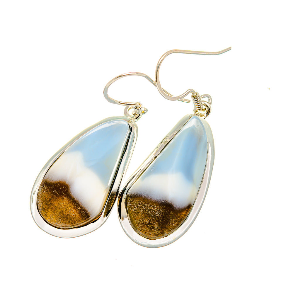 Owyhee Opal Earrings handcrafted by Ana Silver Co - EARR420595