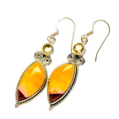 Mookaite Earrings handcrafted by Ana Silver Co - EARR420602
