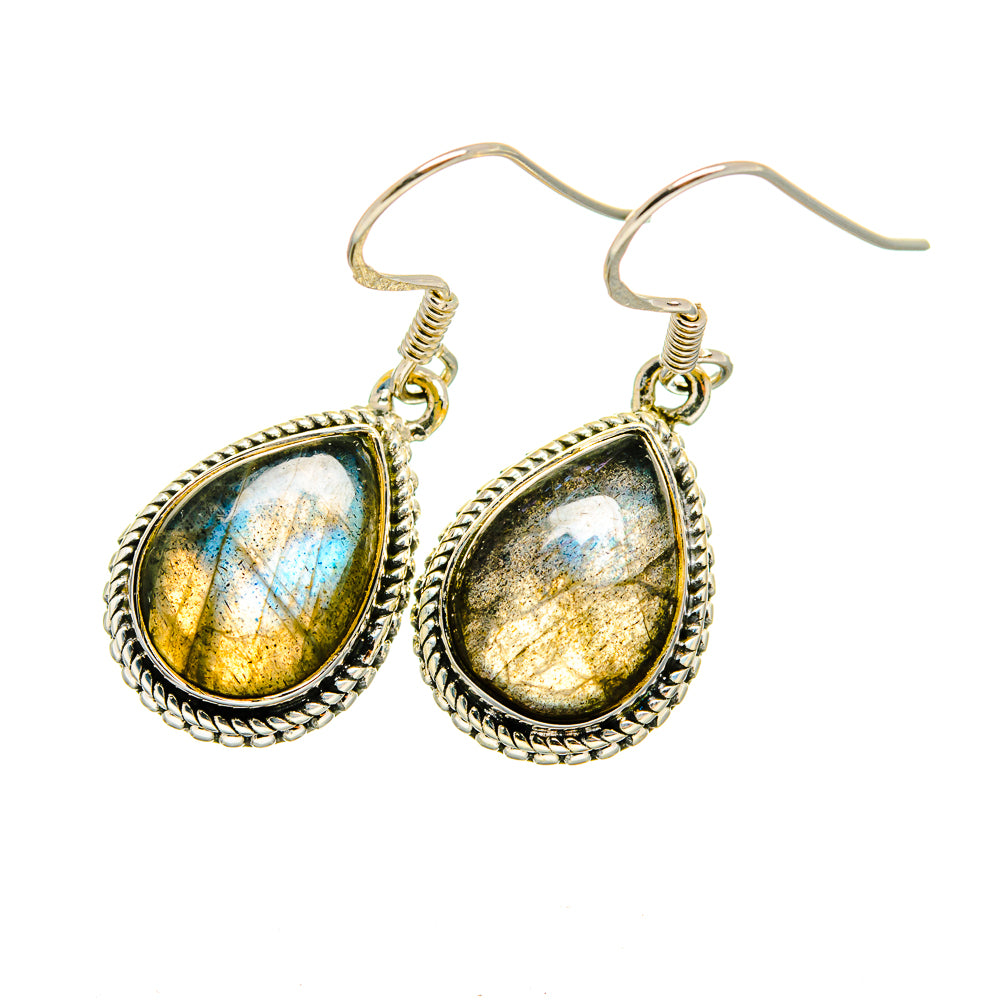 Labradorite Earrings handcrafted by Ana Silver Co - EARR420622