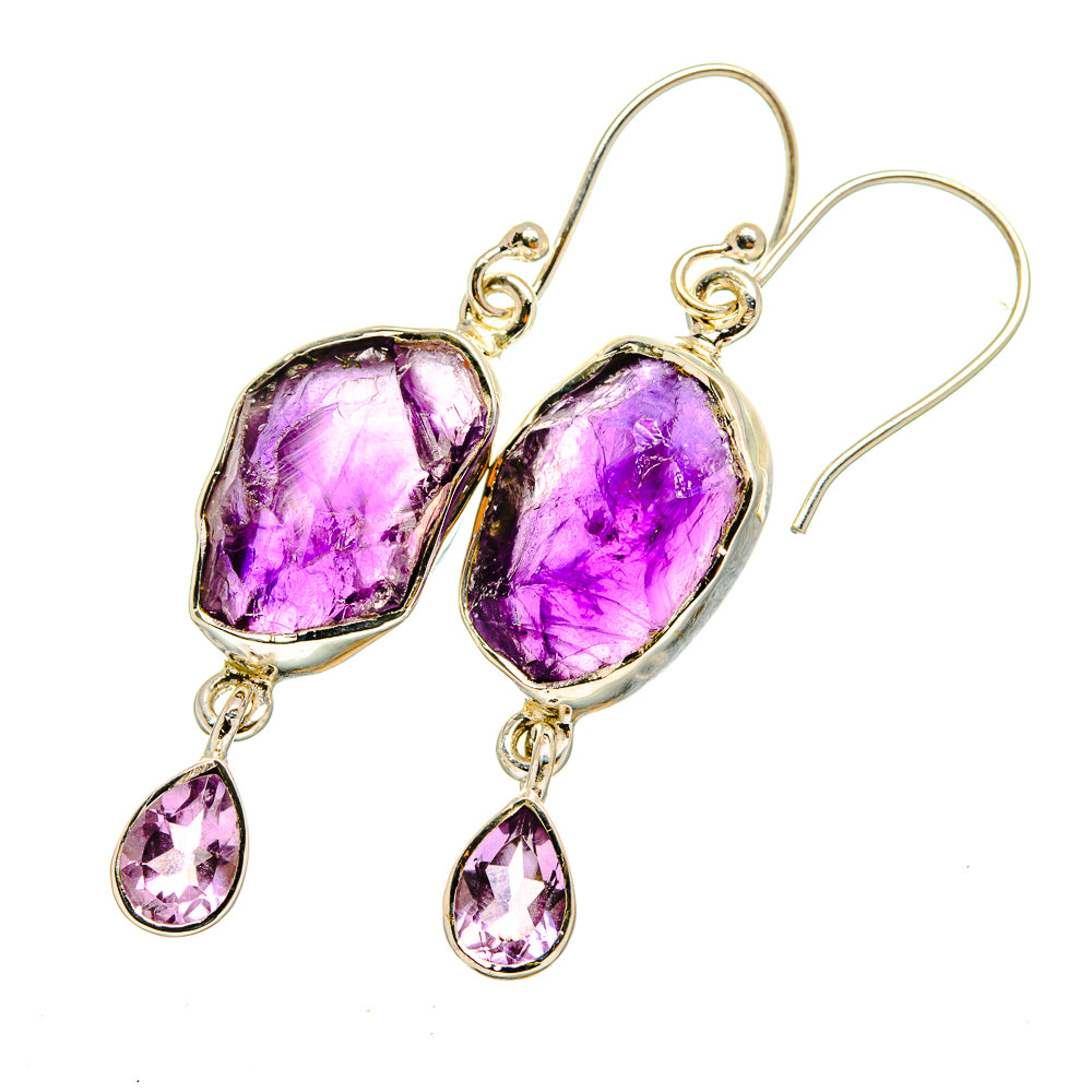 Amethyst Earrings handcrafted by Ana Silver Co - EARR420635