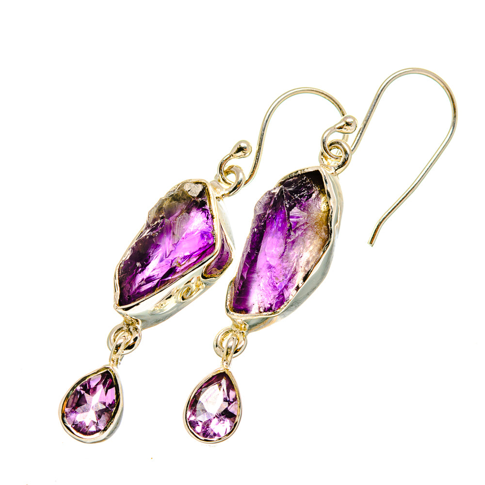 Amethyst Earrings handcrafted by Ana Silver Co - EARR420648
