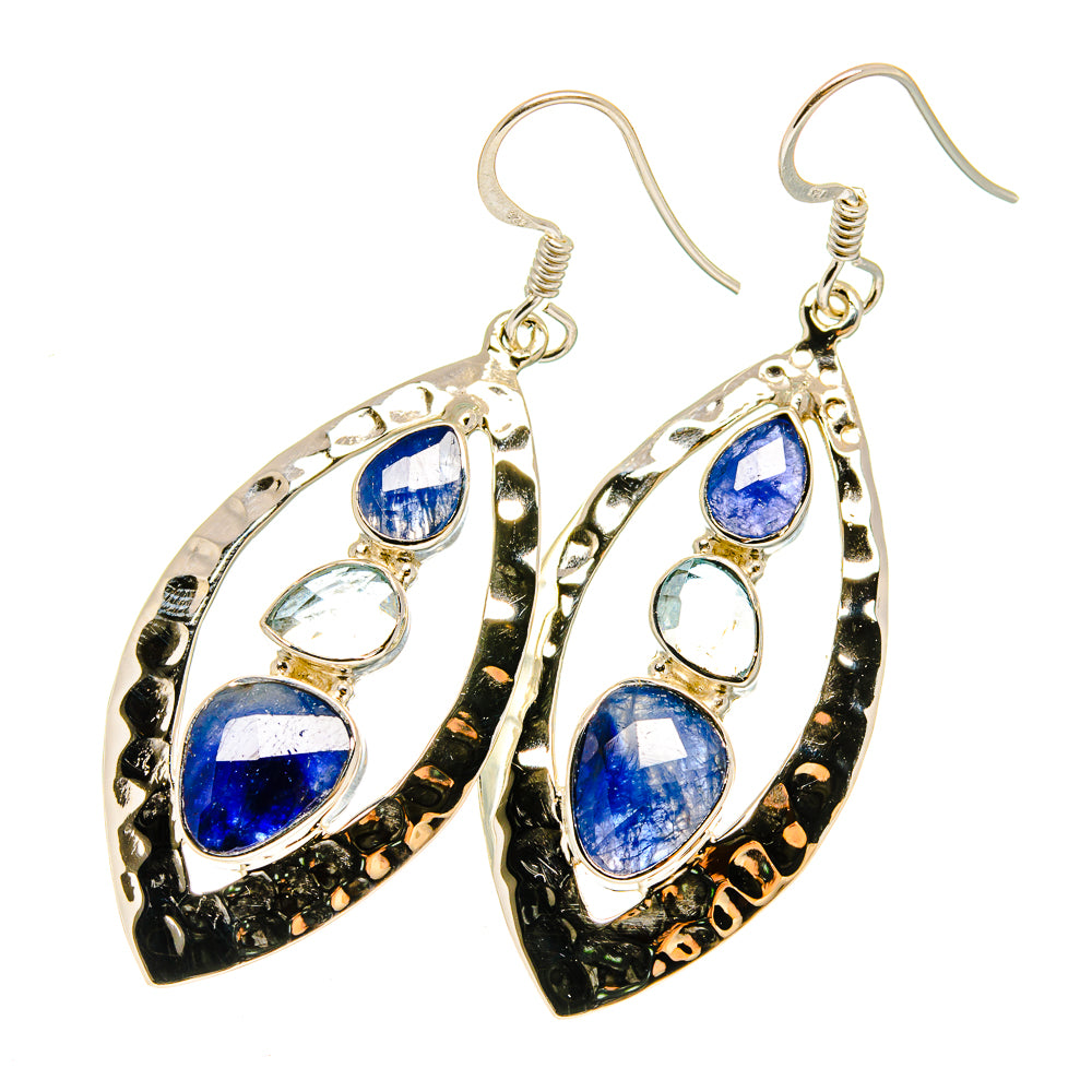 Tanzanite Earrings handcrafted by Ana Silver Co - EARR420660