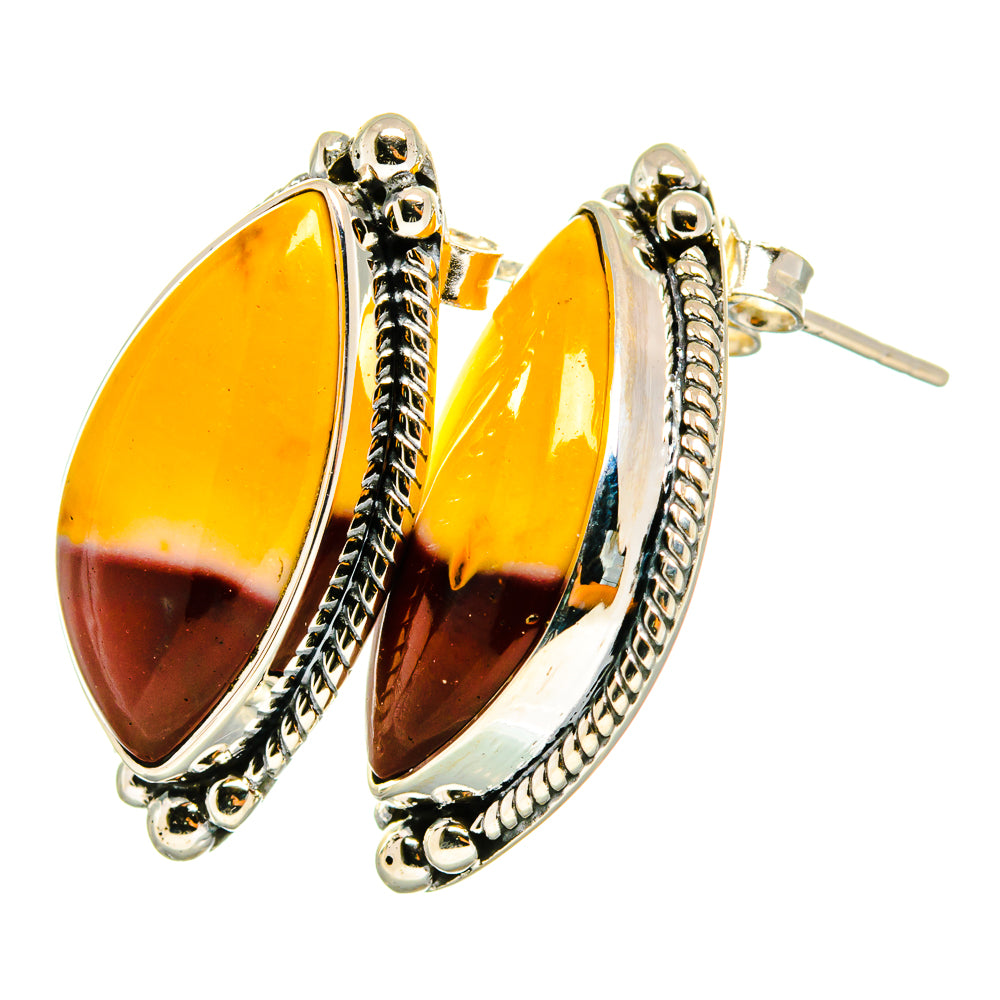 Mookaite Earrings handcrafted by Ana Silver Co - EARR420699