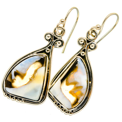 Owyhee Opal Earrings handcrafted by Ana Silver Co - EARR420709