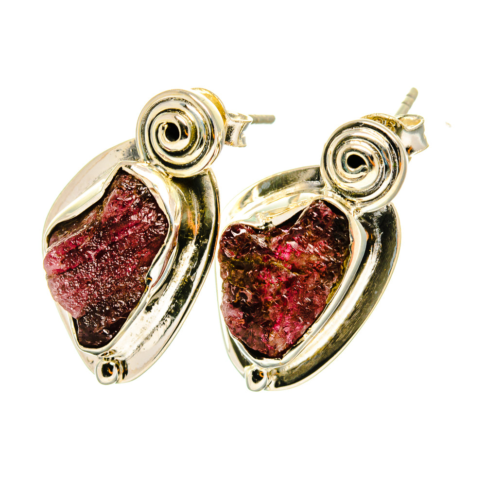 Garnet Earrings handcrafted by Ana Silver Co - EARR420717