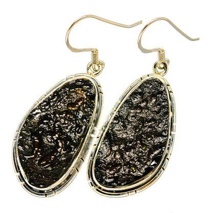 Tektite Earrings handcrafted by Ana Silver Co - EARR420721