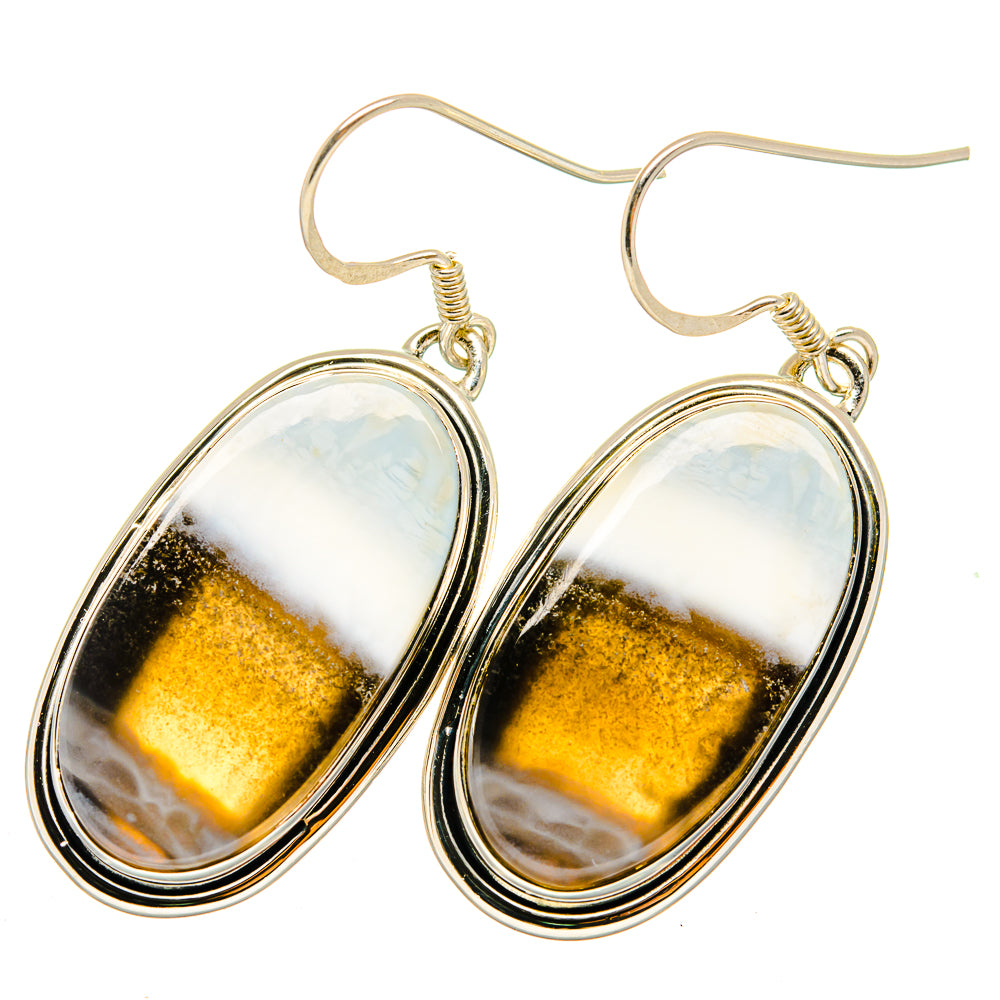 Owyhee Opal Earrings handcrafted by Ana Silver Co - EARR420722