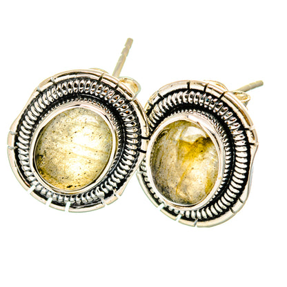Labradorite Earrings handcrafted by Ana Silver Co - EARR420741