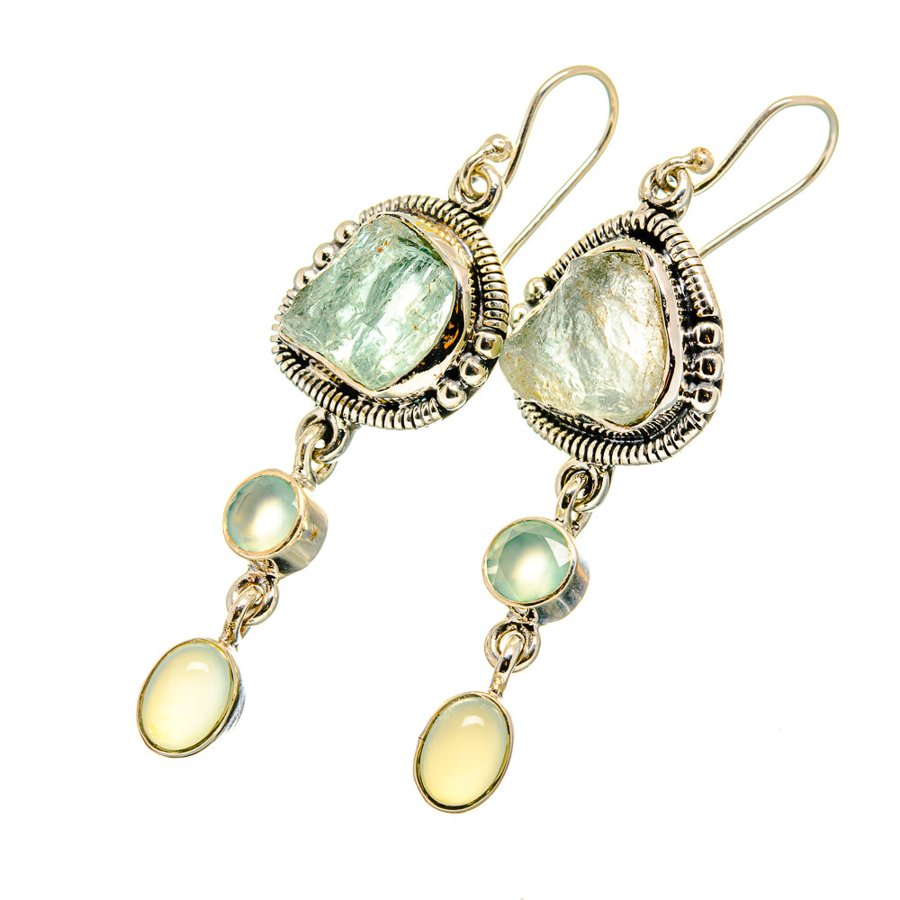 Aquamarine Earrings handcrafted by Ana Silver Co - EARR420753