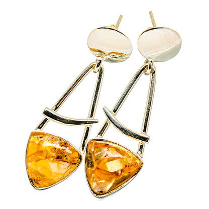 Brecciated Mookaite Earrings handcrafted by Ana Silver Co - EARR420754
