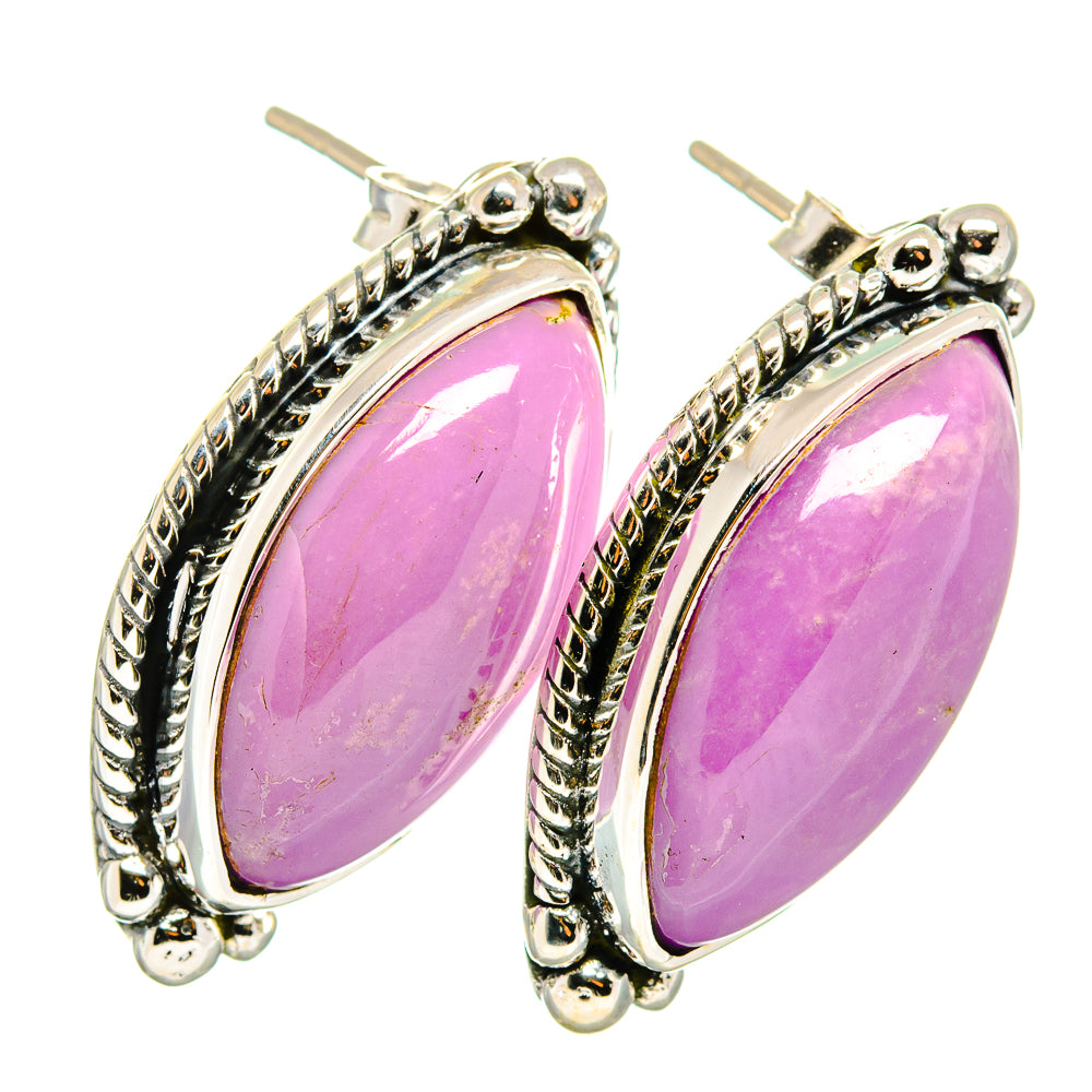 Phosphosiderite Earrings handcrafted by Ana Silver Co - EARR420762