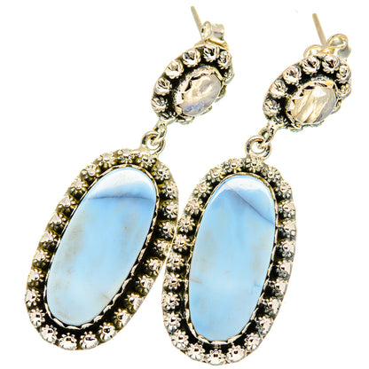 Owyhee Opal Earrings handcrafted by Ana Silver Co - EARR420787