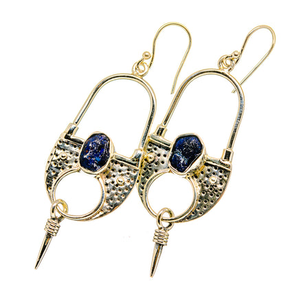 Tanzanite Earrings handcrafted by Ana Silver Co - EARR420788