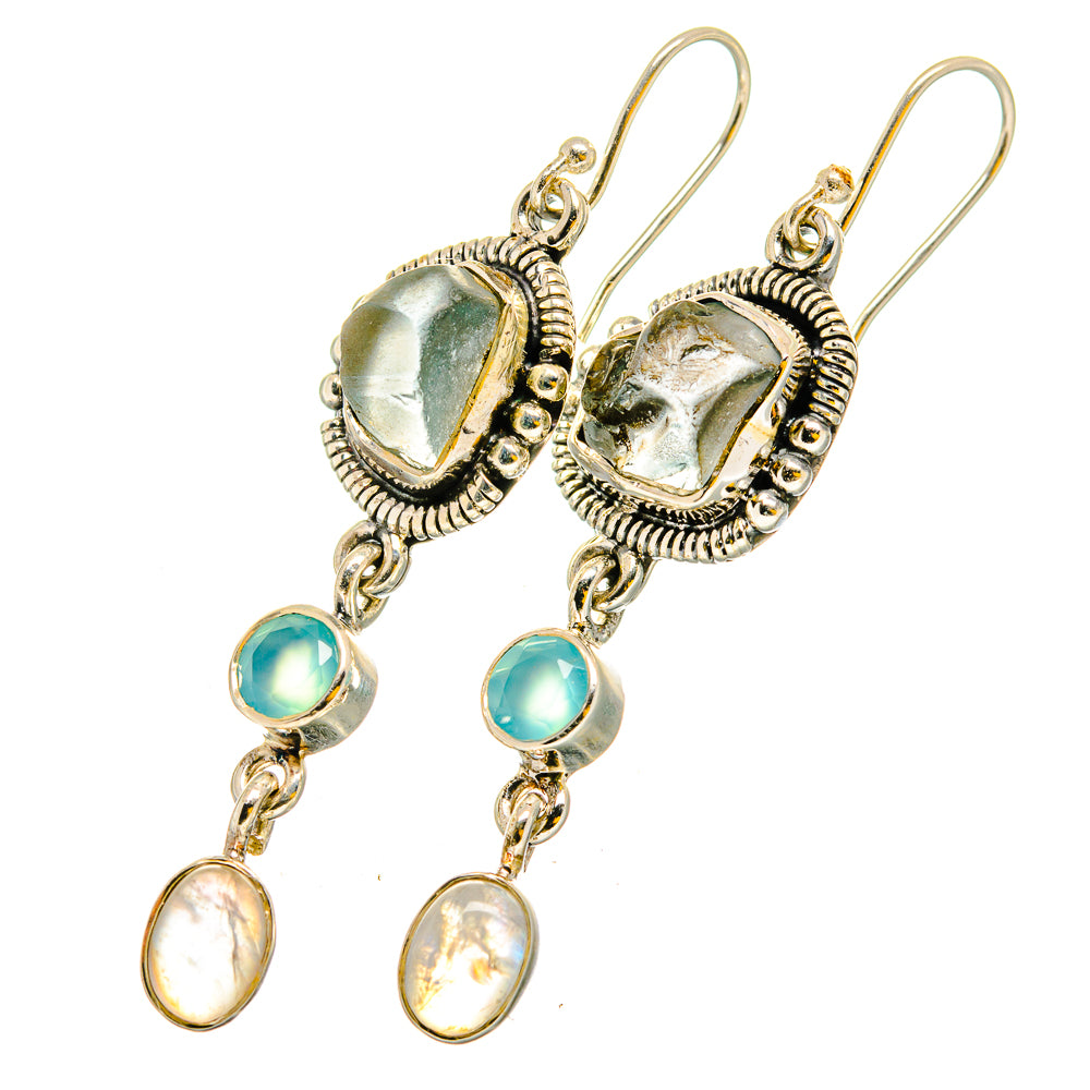 Aquamarine Earrings handcrafted by Ana Silver Co - EARR420807