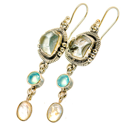 Aquamarine Earrings handcrafted by Ana Silver Co - EARR420807