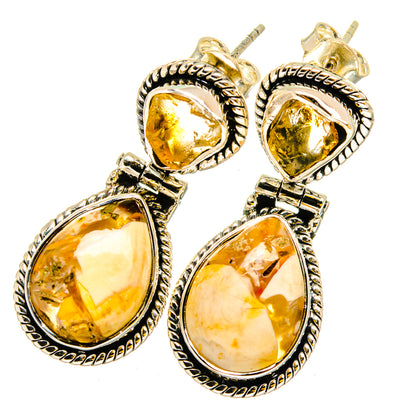 Brecciated Mookaite Earrings handcrafted by Ana Silver Co - EARR420811