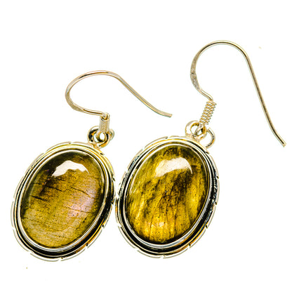 Labradorite Earrings handcrafted by Ana Silver Co - EARR420826