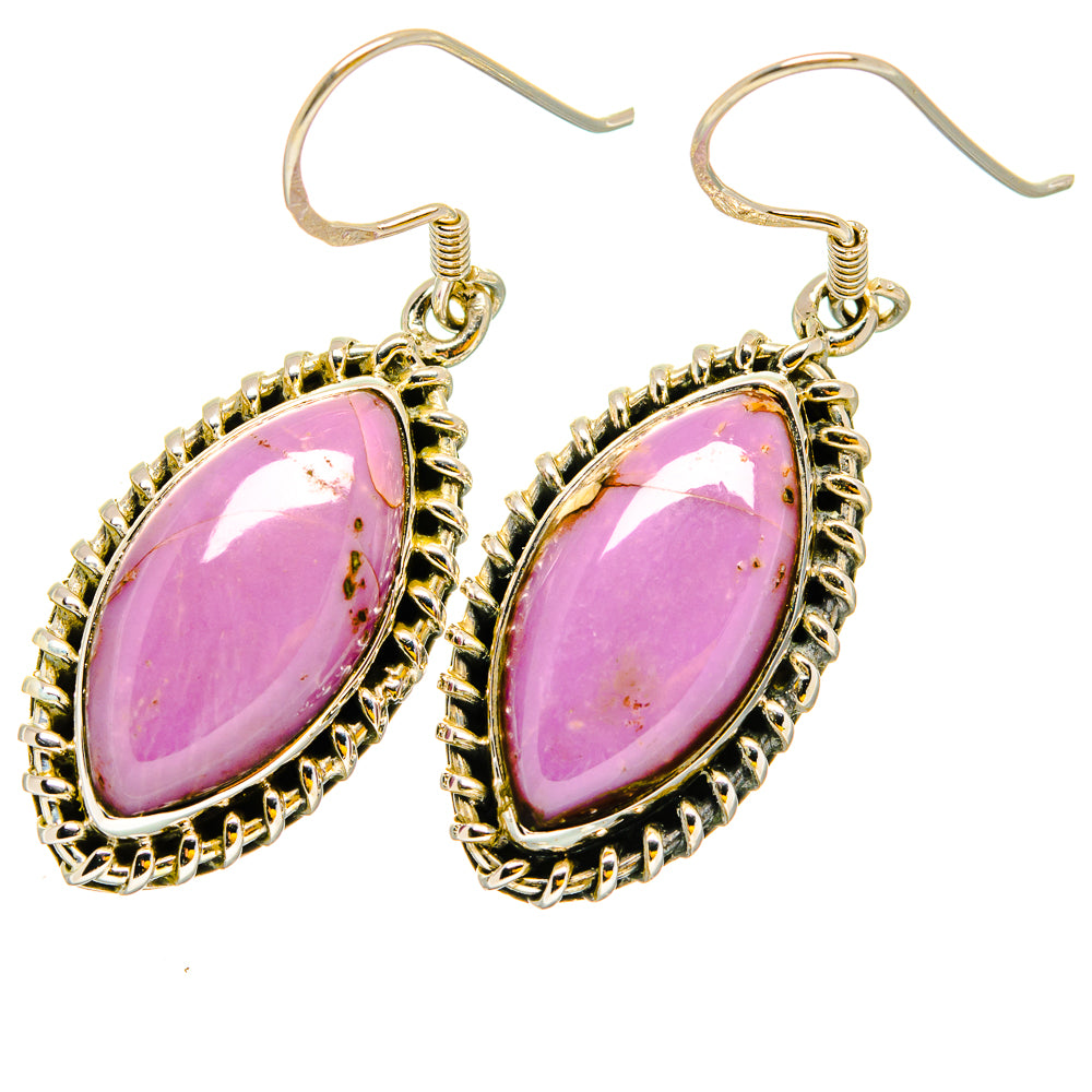 Phosphosiderite Earrings handcrafted by Ana Silver Co - EARR420831