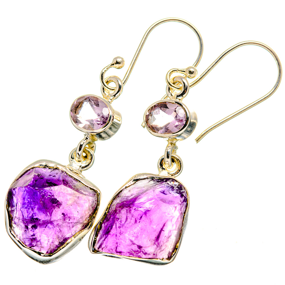 Amethyst Earrings handcrafted by Ana Silver Co - EARR420859