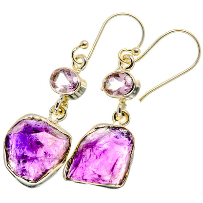 Amethyst Earrings handcrafted by Ana Silver Co - EARR420859