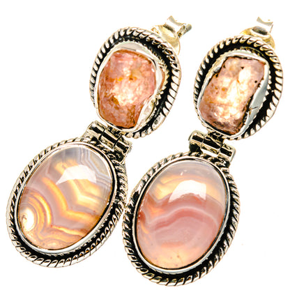 Ocean Jasper Earrings handcrafted by Ana Silver Co - EARR420877