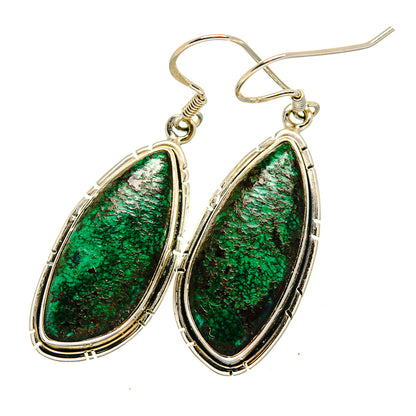 Shattuckite Earrings handcrafted by Ana Silver Co - EARR420879