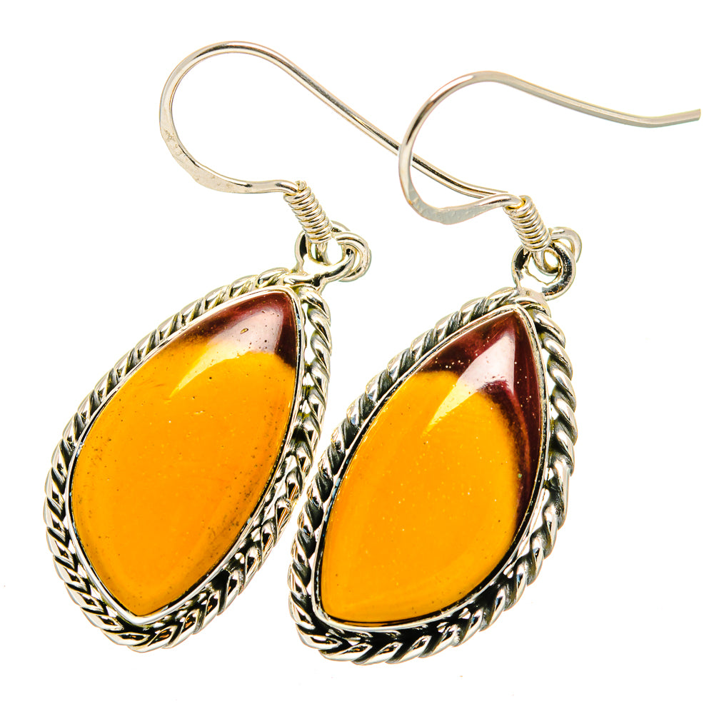 Mookaite Earrings handcrafted by Ana Silver Co - EARR420899