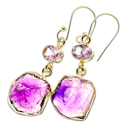 Amethyst Earrings handcrafted by Ana Silver Co - EARR420917