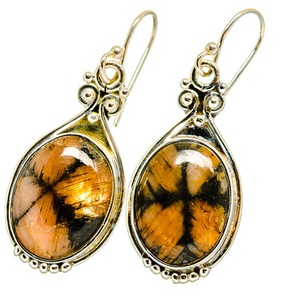 Chiastolite Earrings handcrafted by Ana Silver Co - EARR420929
