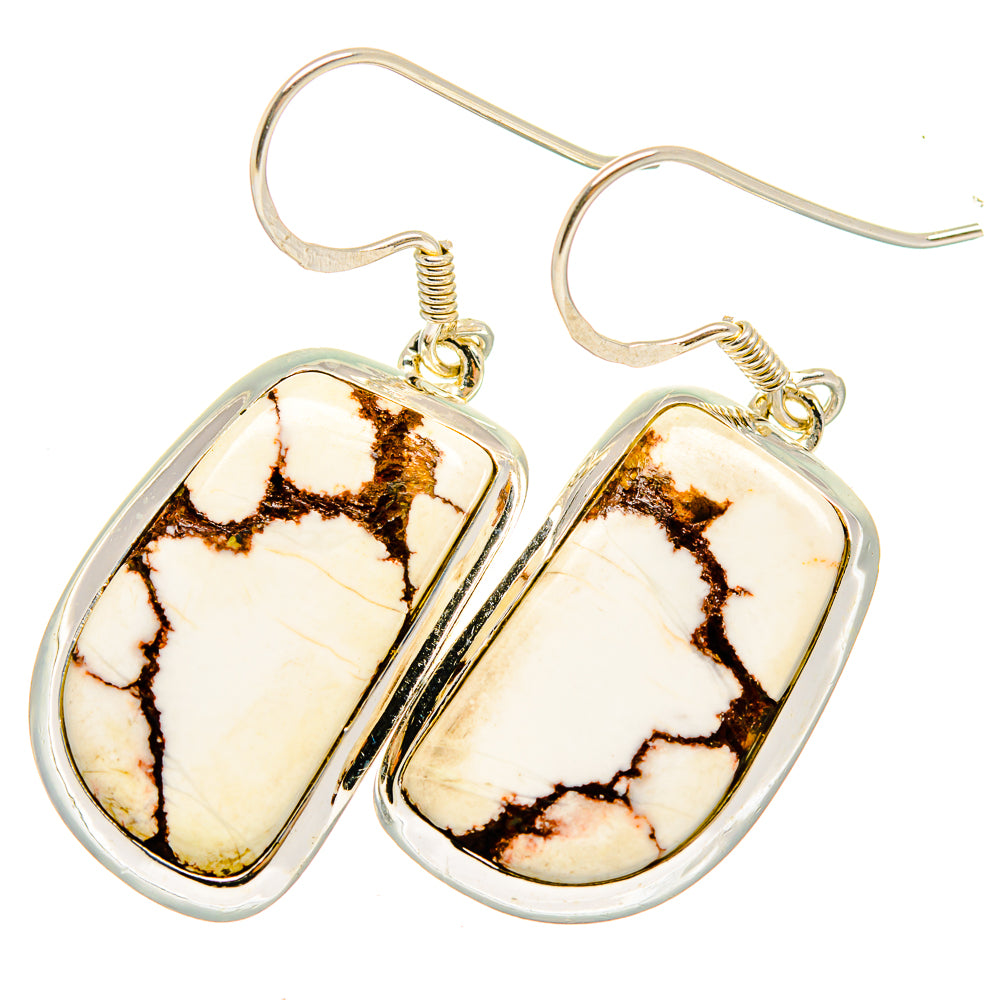 Wild Horse Jasper Earrings handcrafted by Ana Silver Co - EARR420945
