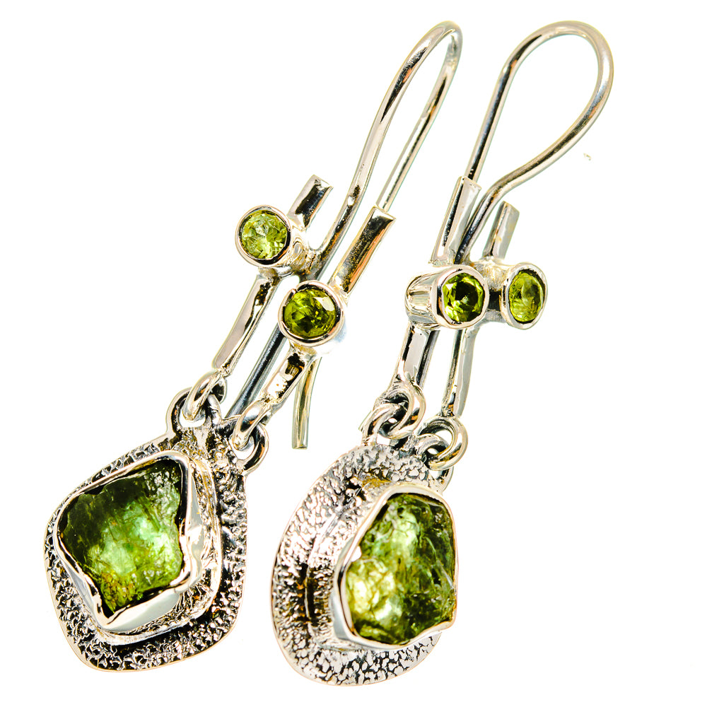 Peridot Earrings handcrafted by Ana Silver Co - EARR420951