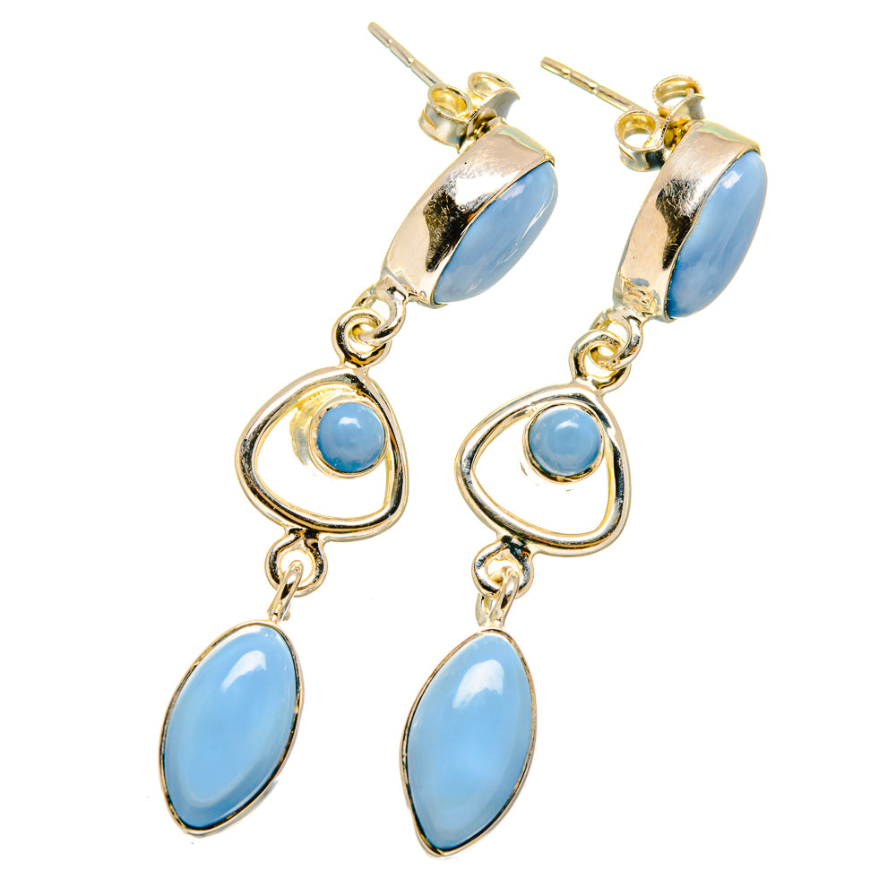 Owyhee Opal Earrings handcrafted by Ana Silver Co - EARR420972