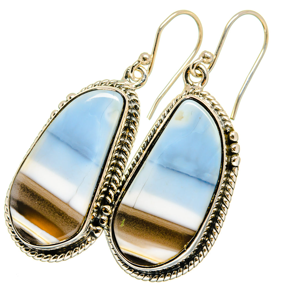 Owyhee Opal Earrings handcrafted by Ana Silver Co - EARR420978